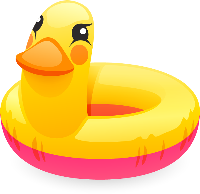 Transprent Png Free Download - Patito Inflable Png (912x856), Png Download