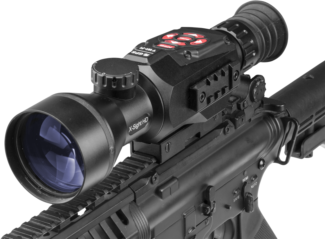 Atn X Sight Ii Hd 5 20x Night Vision Rifle Scope & - Atn X-sight Ii Hd 3-14x Digital Day/night Riflescope (1200x960), Png Download