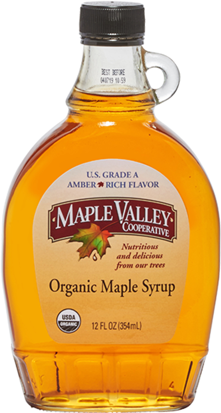 Maple Syrup, Amber & Rich, Maple Valley - Maple Syrup | Grade A | Dark & Robust | Organic (2048x1463), Png Download