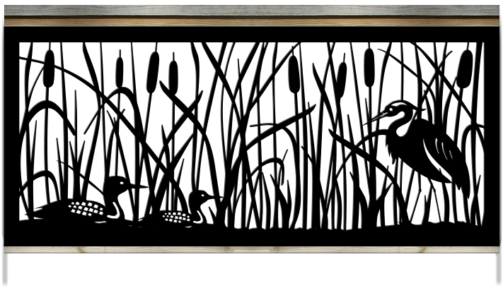 Do You Suffer From Boring Railing Syndrome - Laser Cut Metal Railing Patterns (1920x439), Png Download