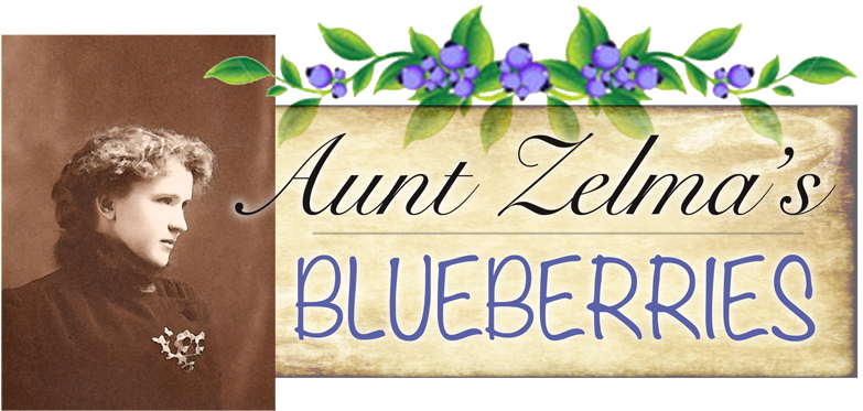 Aunt Zelma's Blueberries - Aunt Zelma’s Blueberries (800x386), Png Download