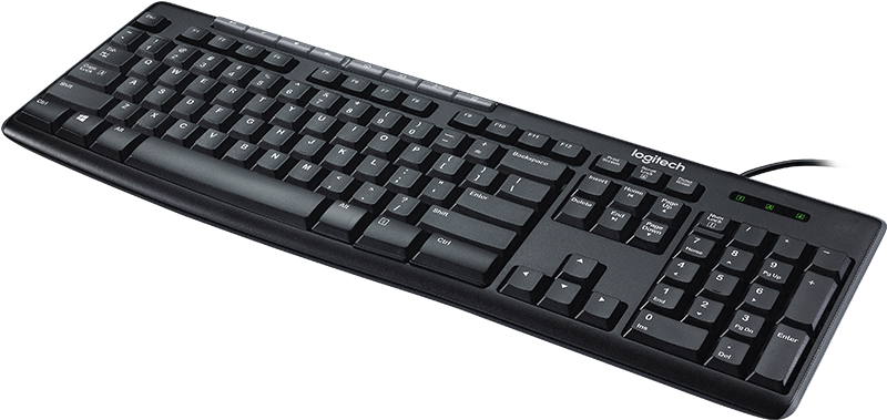 K200 Media Keyboard - Logitech K200 Keyboard Price (800x510), Png Download