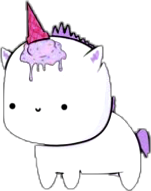 Unicorn Tumblr Unicornio Unicornland Pink Rosa Cool (507x642), Png Download