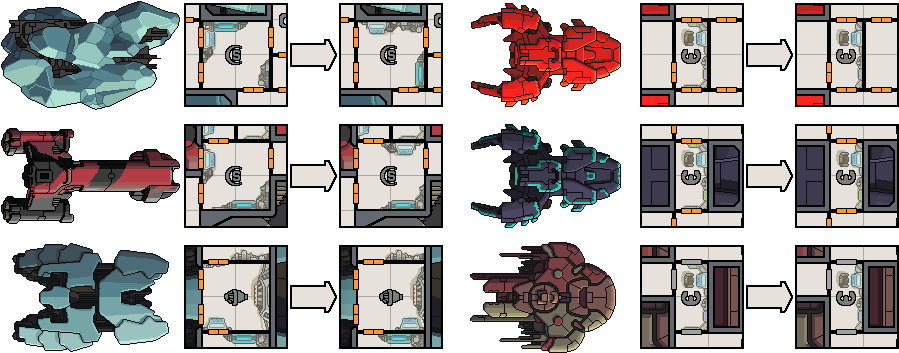 [gfx] Vanilla Friendly Graphical Tweaks Extras - Floor Plan (912x363), Png Download