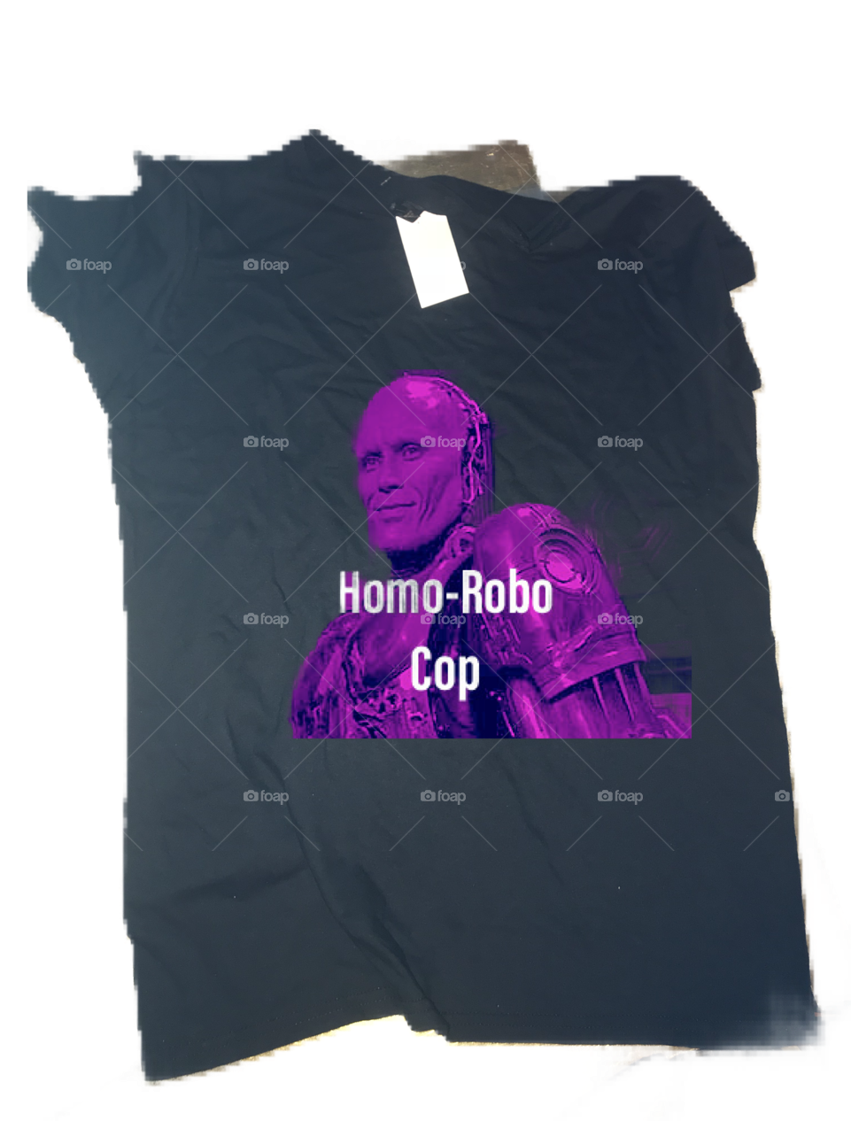 Super Homo Robo Cop - Paper Bag (960x1280), Png Download