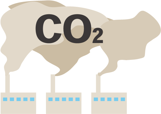 Smoke - Factory Co2 Illustration (640x480), Png Download