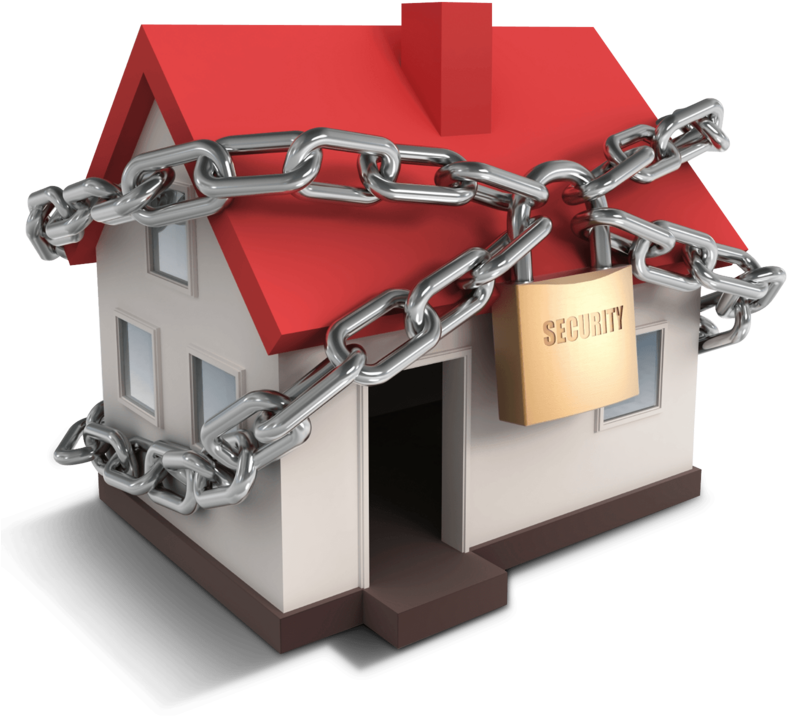 New Home Security Tips While You're On Vacation - Secure Home (800x800), Png Download