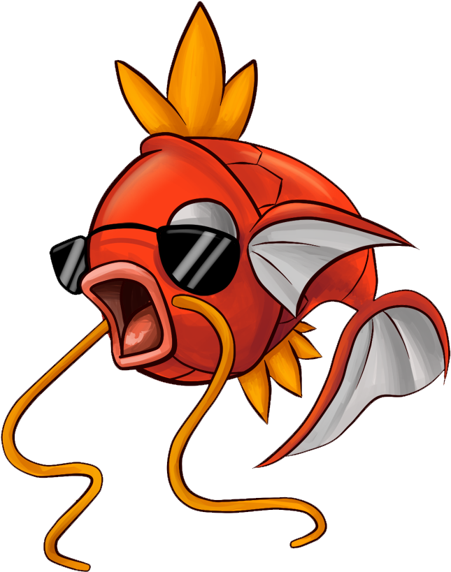 Cliqueá En La Barra Para Verla En Tamaño Original - Magikarp Thug Life (692x838), Png Download