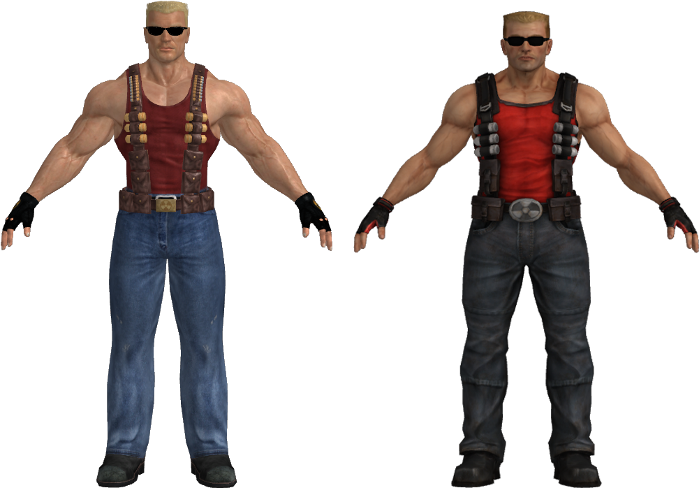 Http - //i1096 - Photobucket - - Duke Nukem 3d Serious Sam (1000x706), Png Download
