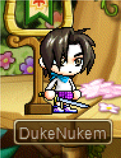 Dukenukem - Zoom - Maplestory Emotions (650x650), Png Download