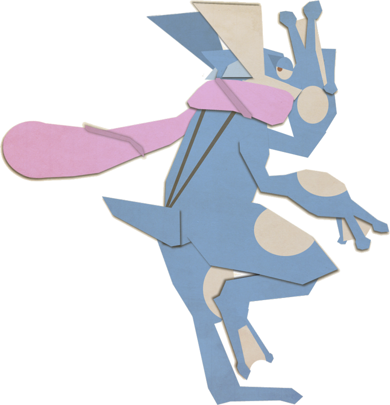 9 Greninja - Greninja (761x791), Png Download