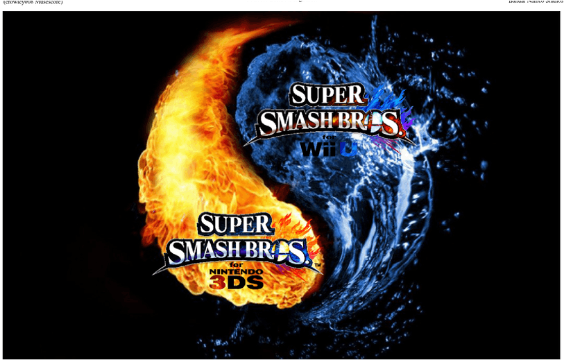 Super Smash Bros - Ice And Fire Wolf (850x1100), Png Download