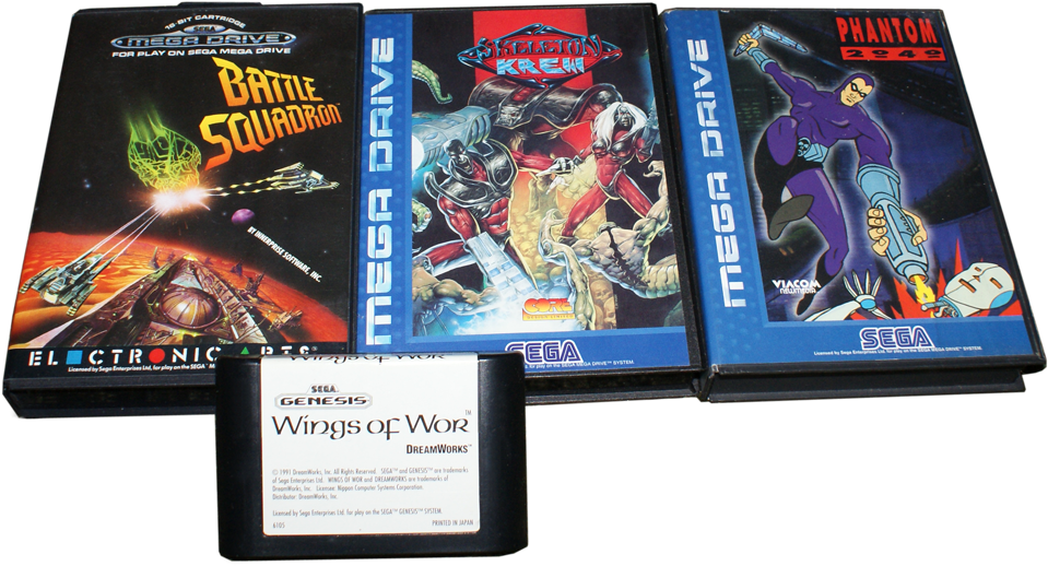 Battle Squadron - Phantom Mega Drive (1000x535), Png Download