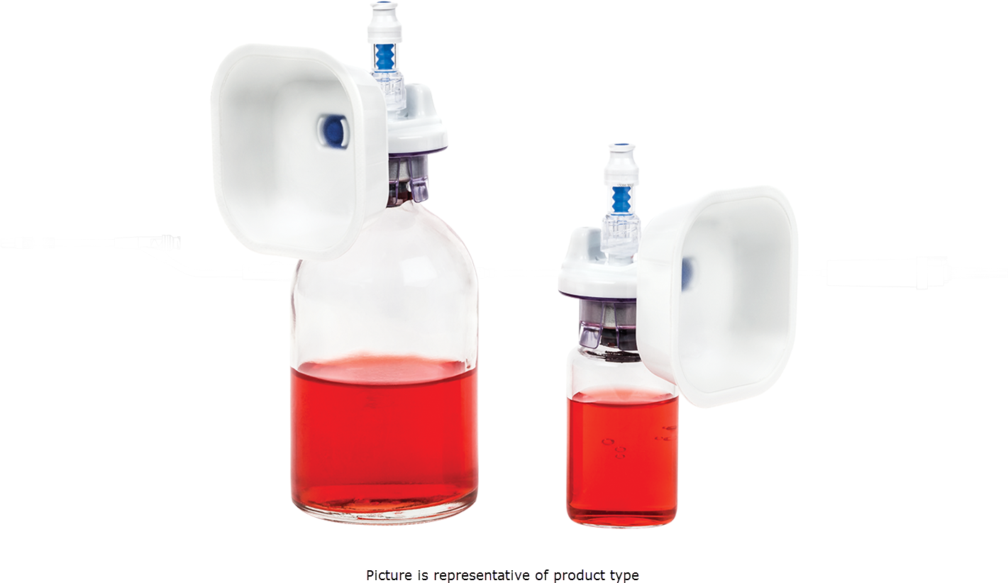 Closed Vial Access Device - Smartsite Vial Shield (1500x950), Png Download