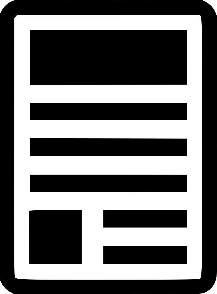 Png File Svg - Curriculum Vitae (724x980), Png Download