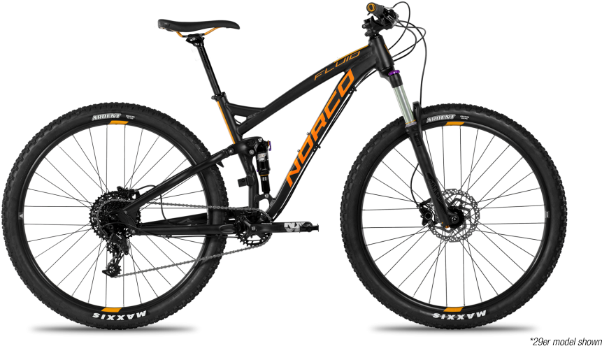 Rm - Norco Fluid Fs 3 650b 2018 Mountain Bike (940x595), Png Download
