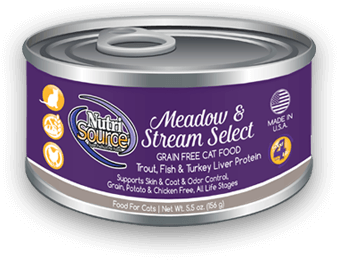 Canned Cat Food - Nutrisource Grain Free High Plains Select Canned Cat (518x882), Png Download
