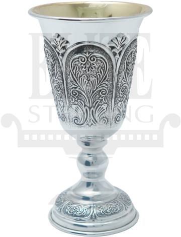 Close Shearim Kiddush Goblet - Champagne Stemware (585x780), Png Download