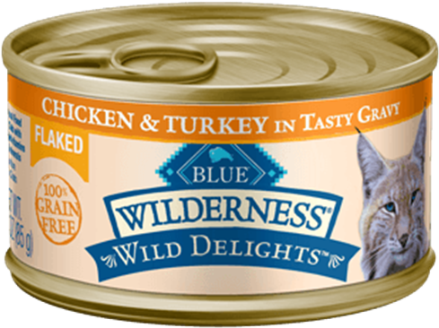 Blue Buffalo Wilderness Wild Delights Grain Free Flaked - Blue Wilderness Wild Delights Adult Grain-free Meaty (595x800), Png Download