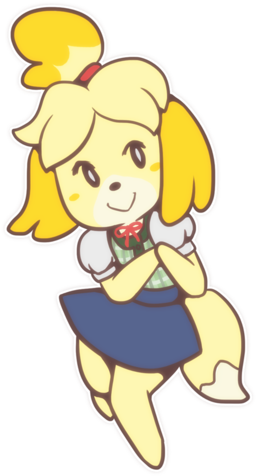 Report Abuse - Isabelle Animal Crossing Drawing (802x997), Png Download