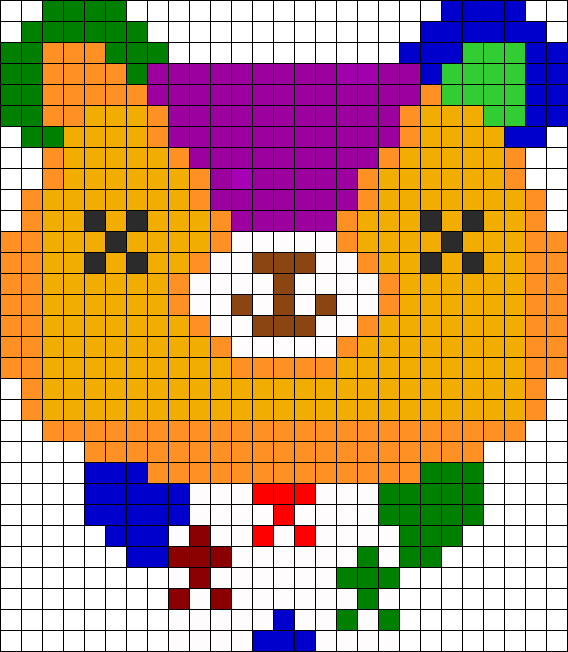 Animal Crossing Stitches - Beads Pattern Animal Crossing (568x652), Png Download