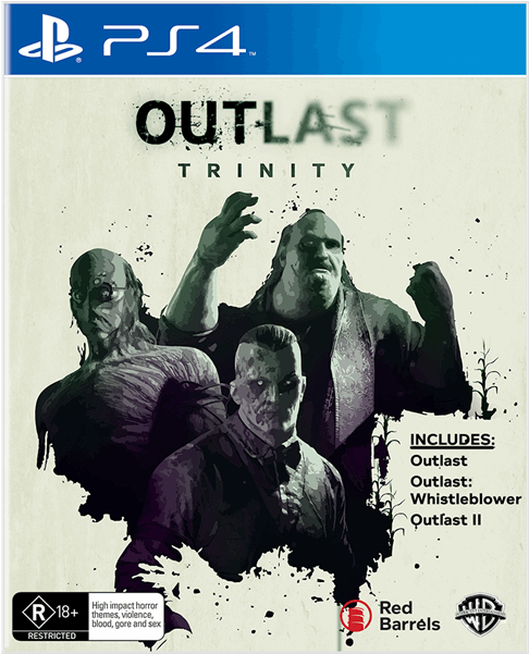 Outlast Trinity Ps4 (600x600), Png Download