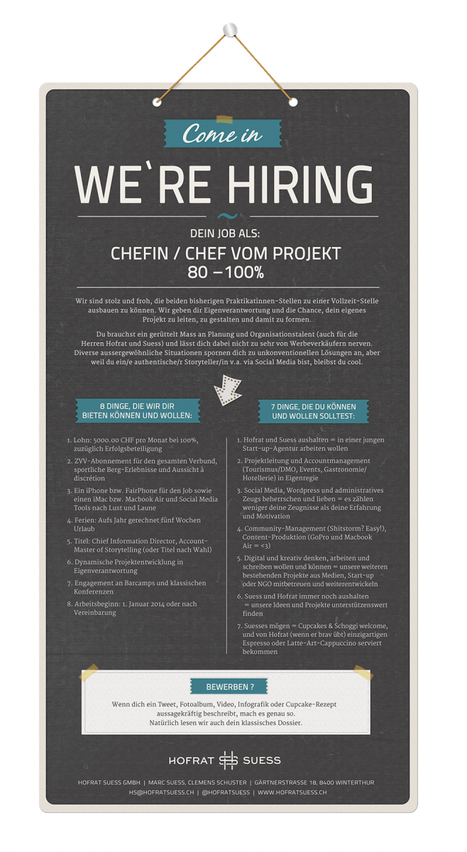 Toll Gemachte Stellenanzeige - Publication (658x1200), Png Download