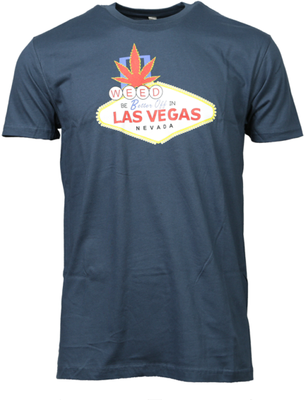 State Advocacy Adult Crew Neck W Las Vegas Logo, Indigo (600x600), Png Download
