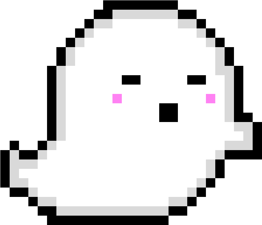 Cute Pixel Png Png Black And White Stock (1140x1050), Png Download