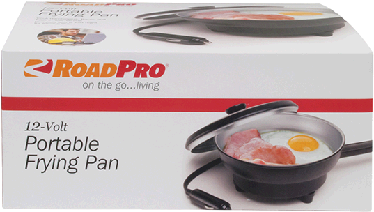 Roadpro 12v Slow Cooker - Black (600x600), Png Download