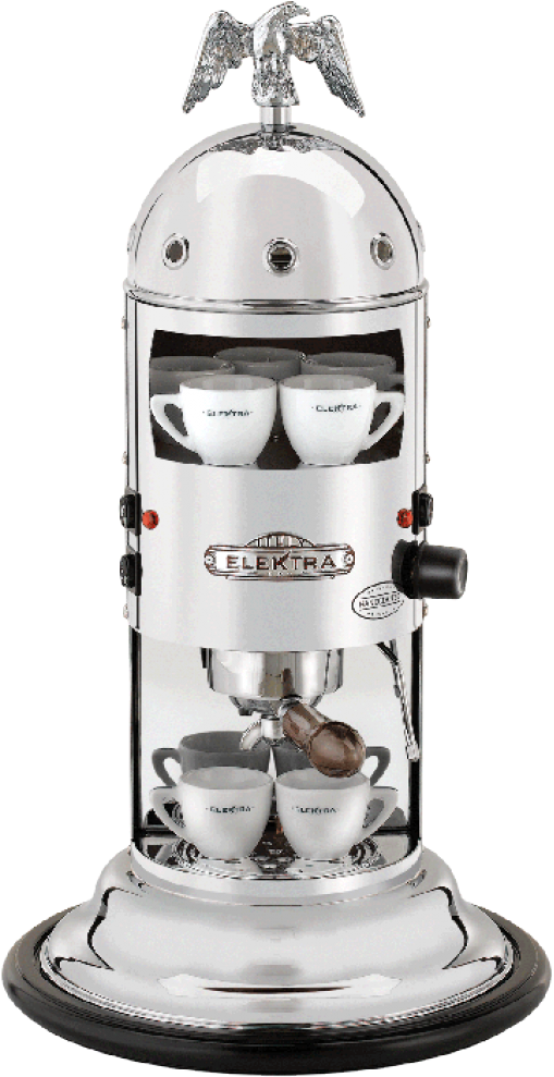 Download Elektra Mini Verticale Espresso Machine Copper & PNG Image