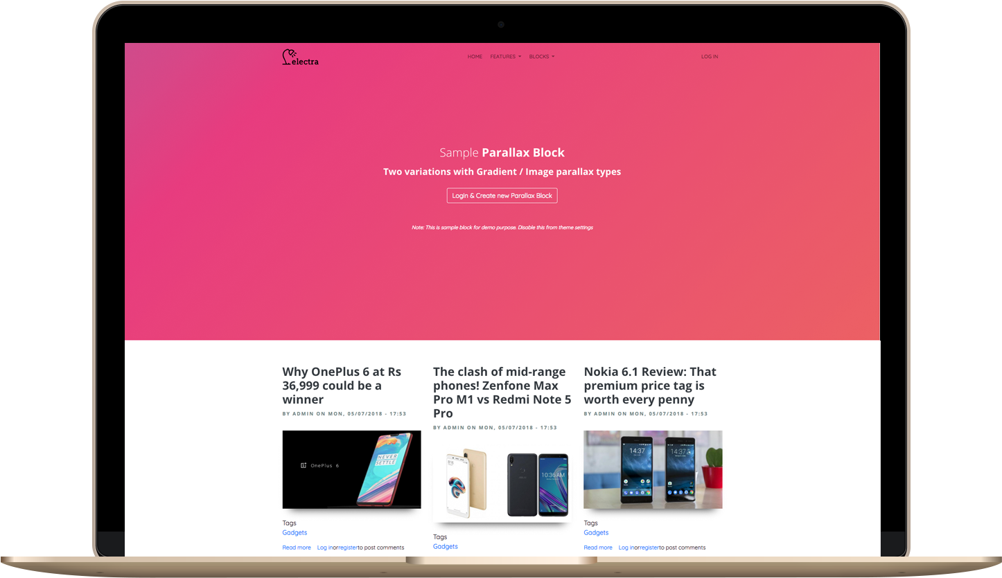 Electra Mockup , - Flat Panel Display (1503x894), Png Download