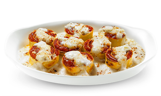 Lasagna Bites Bolognese Creamy - Lasagna Bites Pizza Hut (580x530), Png Download