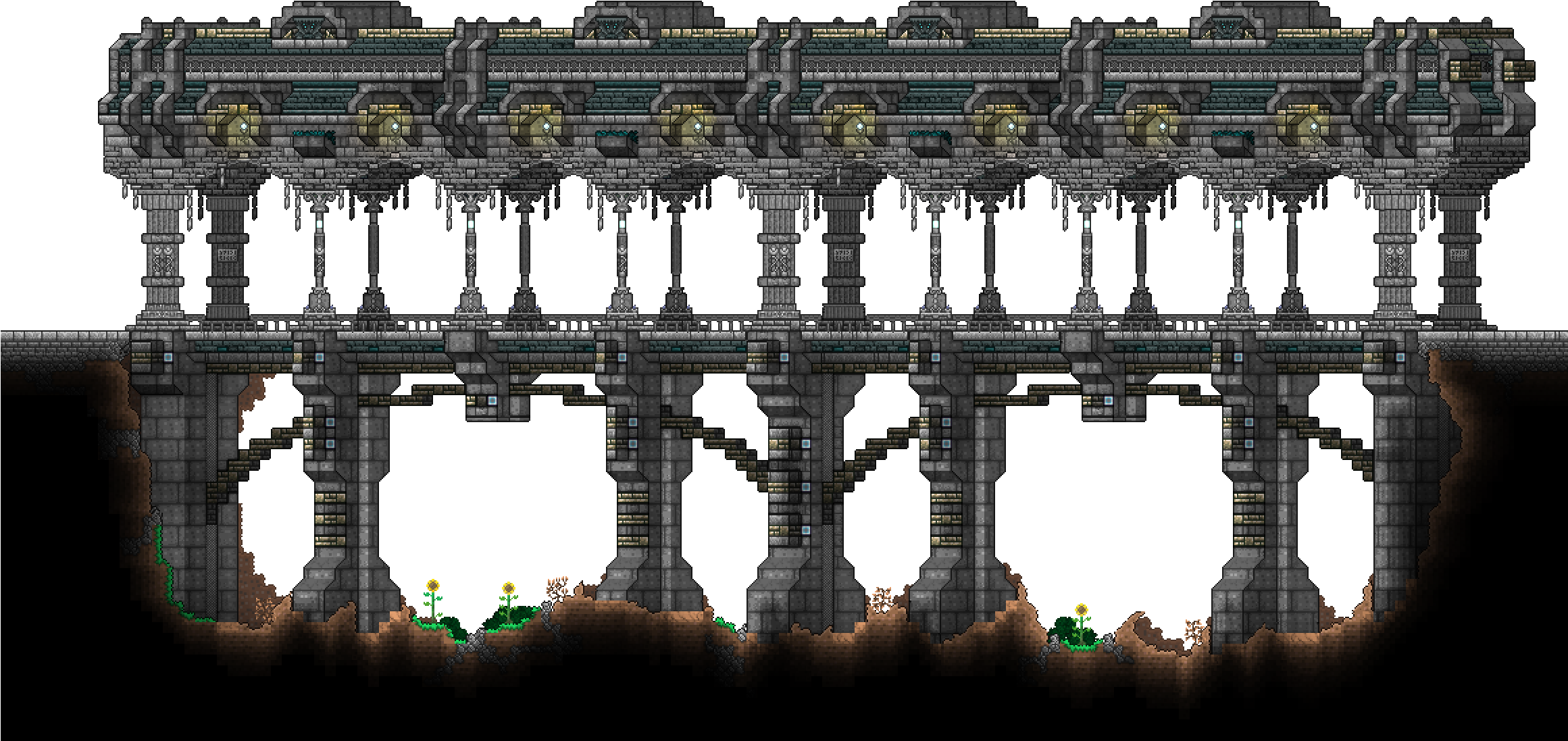 2,596 Views - Triumphal Arch (2320x1264), Png Download