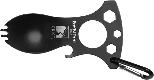 Columbia Knife & Tool Eat 'n Go Multitool - Crkt Eat'n Tool Multi-tool Black (640x480), Png Download