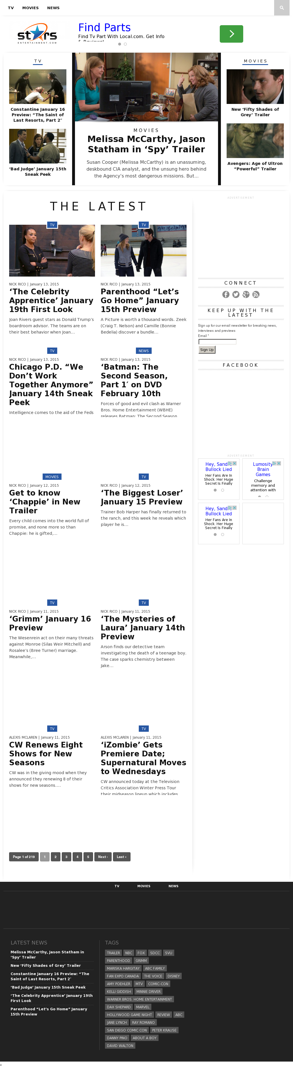 Stars Entertainment Competitors, Revenue And Employees - Web Page (1024x3727), Png Download