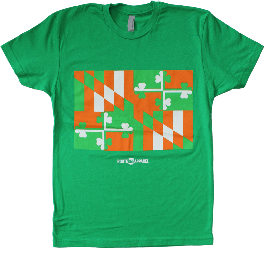 Irish Maryland Flag / Shirt (1024x1024), Png Download