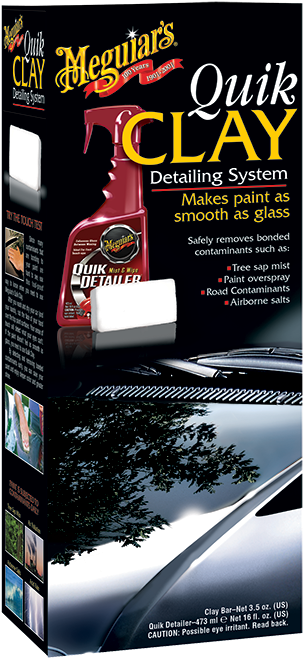 Productos Relacionados - Meguiar's Quik Clay Starter Kit Set (400x800), Png Download
