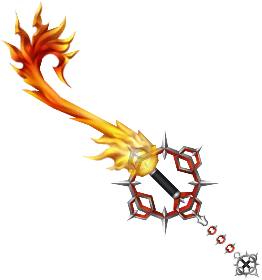 Http - //www - Khwiki - Com/images/e/e3/leblade Kh3d - Kingdom Hearts Lea's Keyblade (912x976), Png Download