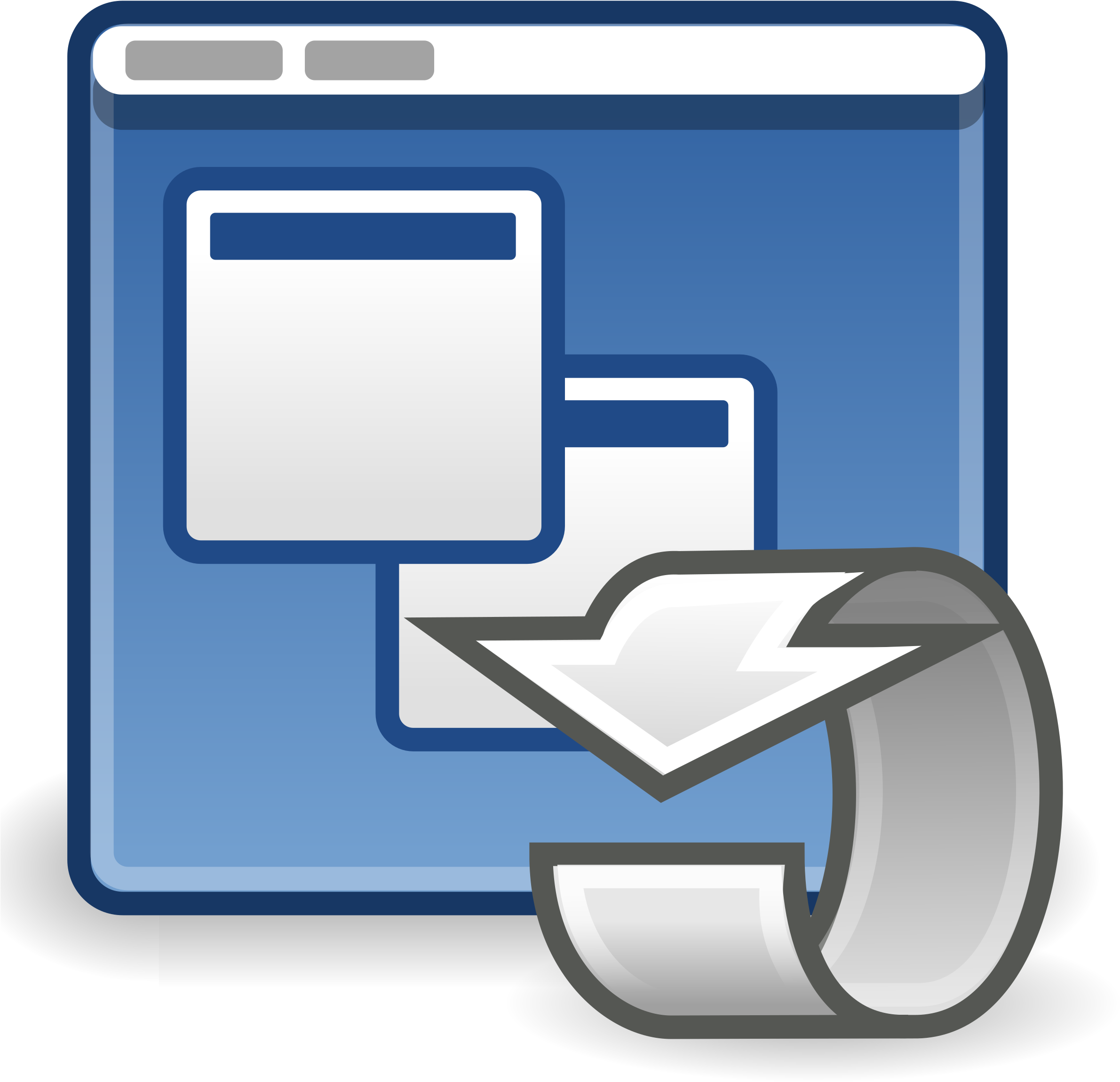 This Free Icons Png Design Of Tango Preferneces System (2400x2400), Png Download