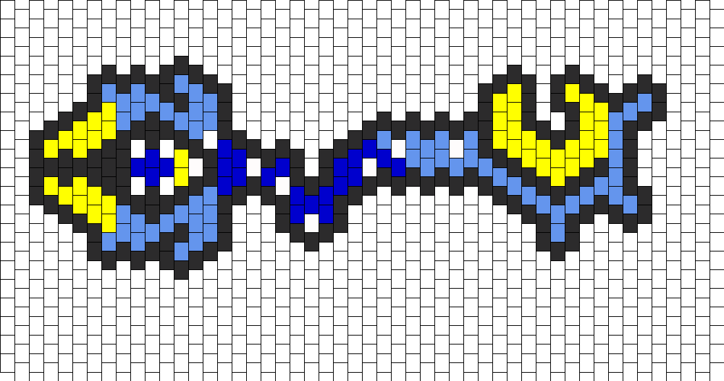 Star Seeker Keyblade Peyote Bead Pattern - Keyblade Perler Bead Pattern (1050x553), Png Download