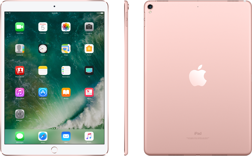 Ipadpro105 Pure Angles Rose Gold Us En Screen - Ipad Pro 11 Vs 10.5 (1024x700), Png Download