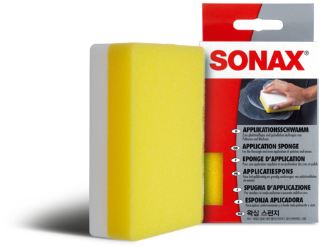 Sonax Esponja Aplicadora - Sonax (417300) Application Sponge (480x640), Png Download