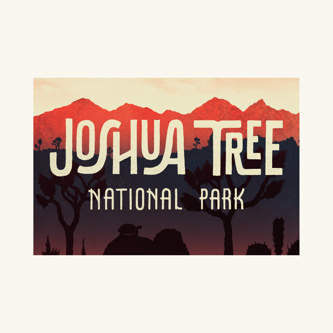Joshua Tree National Park (1400x1400), Png Download