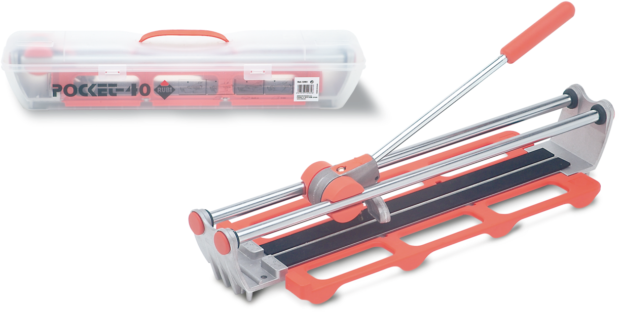 Rubi Pocket-40 Tile Cutter (with Case) (1280x720), Png Download