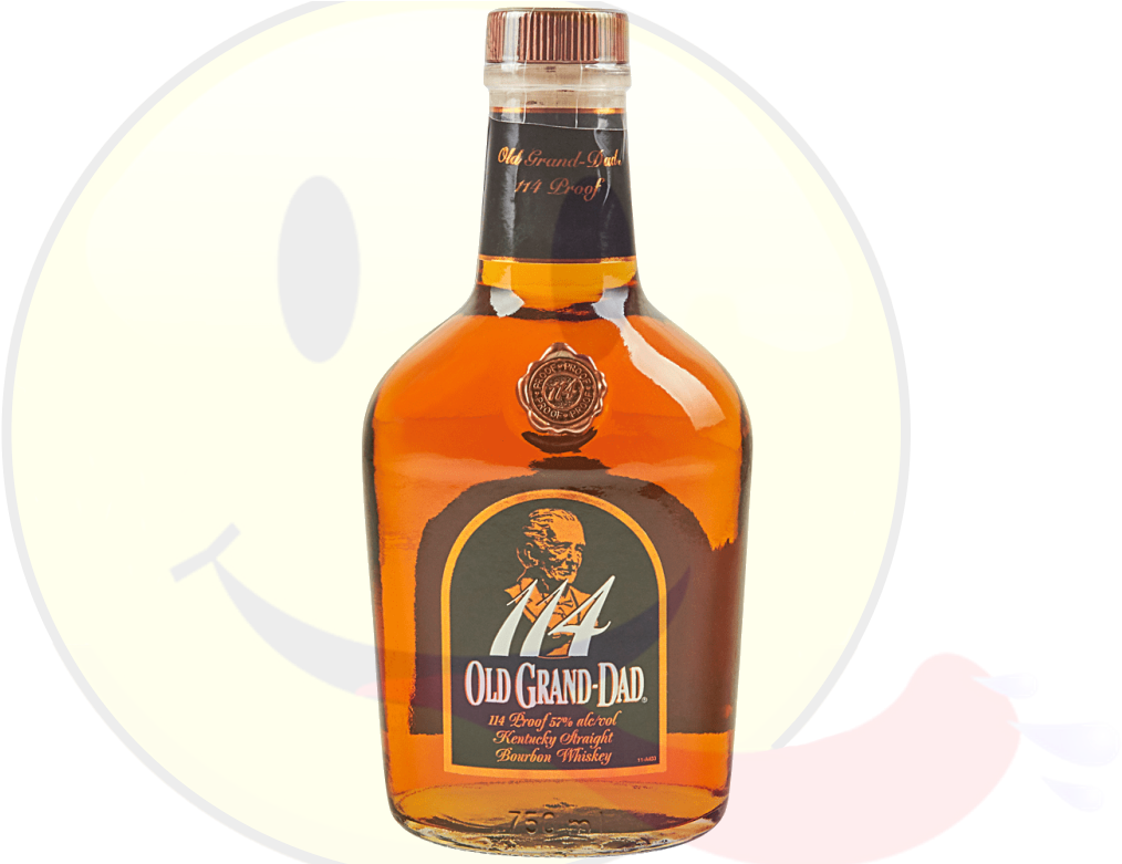 Old Grand Dad Bourbon Whiskey 114@ Barrel Strength (1040x780), Png Download