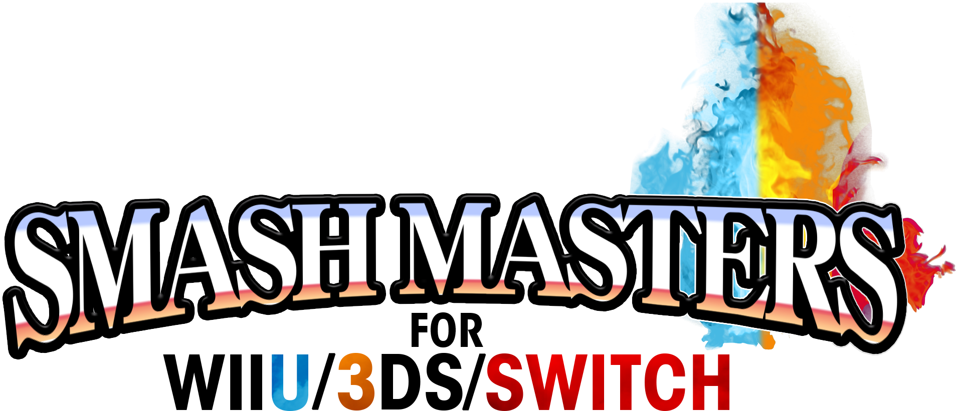 Smash Masters Logo Png (2835x820), Png Download
