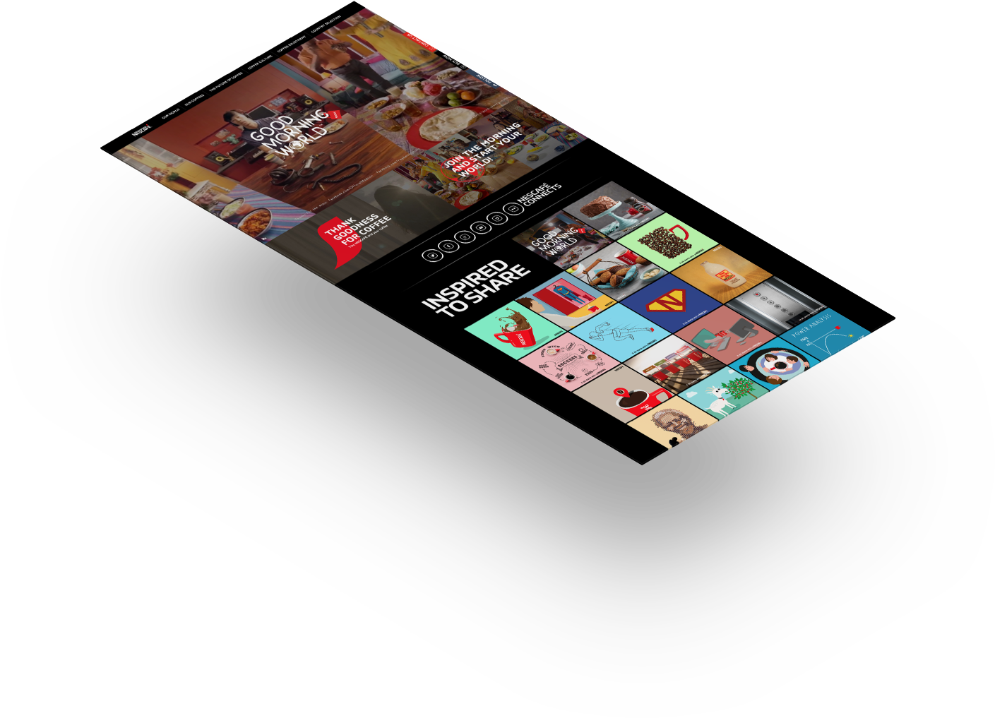 With A Seamless Tumblr Platform, Nescafé Remains At - News From Nowhere (1500x1500), Png Download