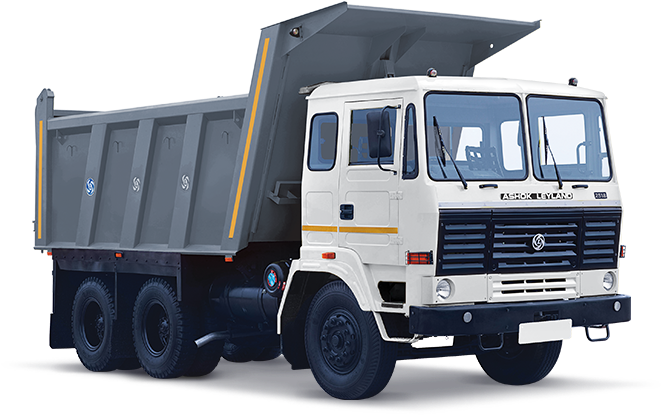 2518 Hd - Ashok Leyland 2518 Tipper (1420x465), Png Download