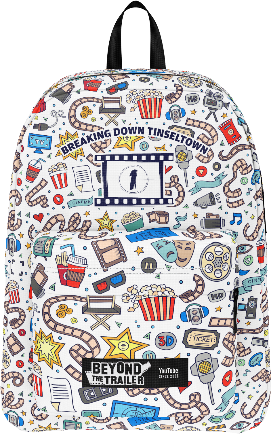 Trailer Backpack - White - Garment Bag (1600x1600), Png Download